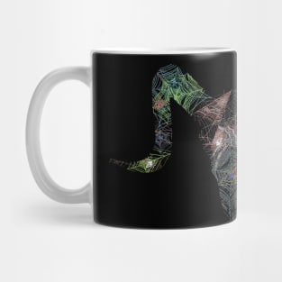 Web Head Ram Skull Mug